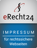 eRecht24 Siegel Impressum für rechtssichere Webseiten